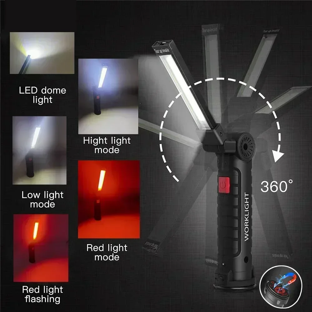 Portable COB LED Work Light US - Renewable Energy Sources review and price