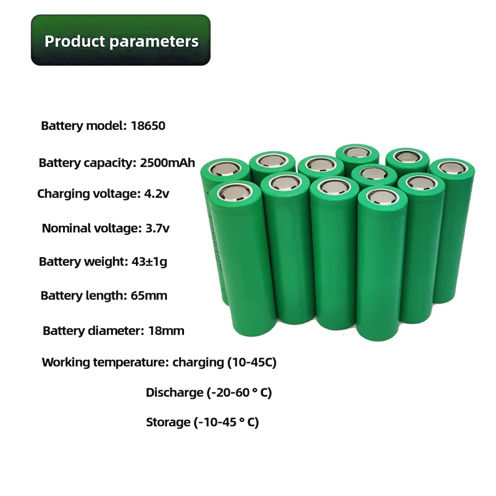 18650 25R 3.7V 2500mAh NEW Hig - Renewable Energy Technology review and price