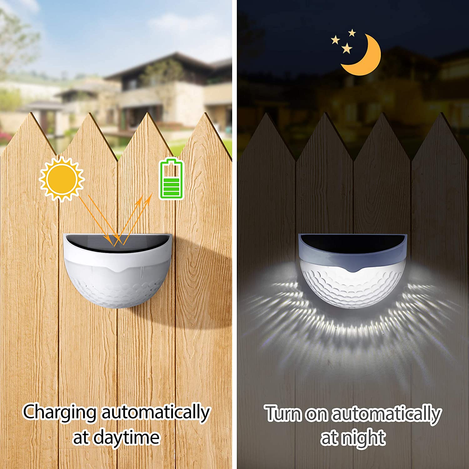 LED Solar Light Outdoor Wall L - Waterproof Junction Box Solar review and price