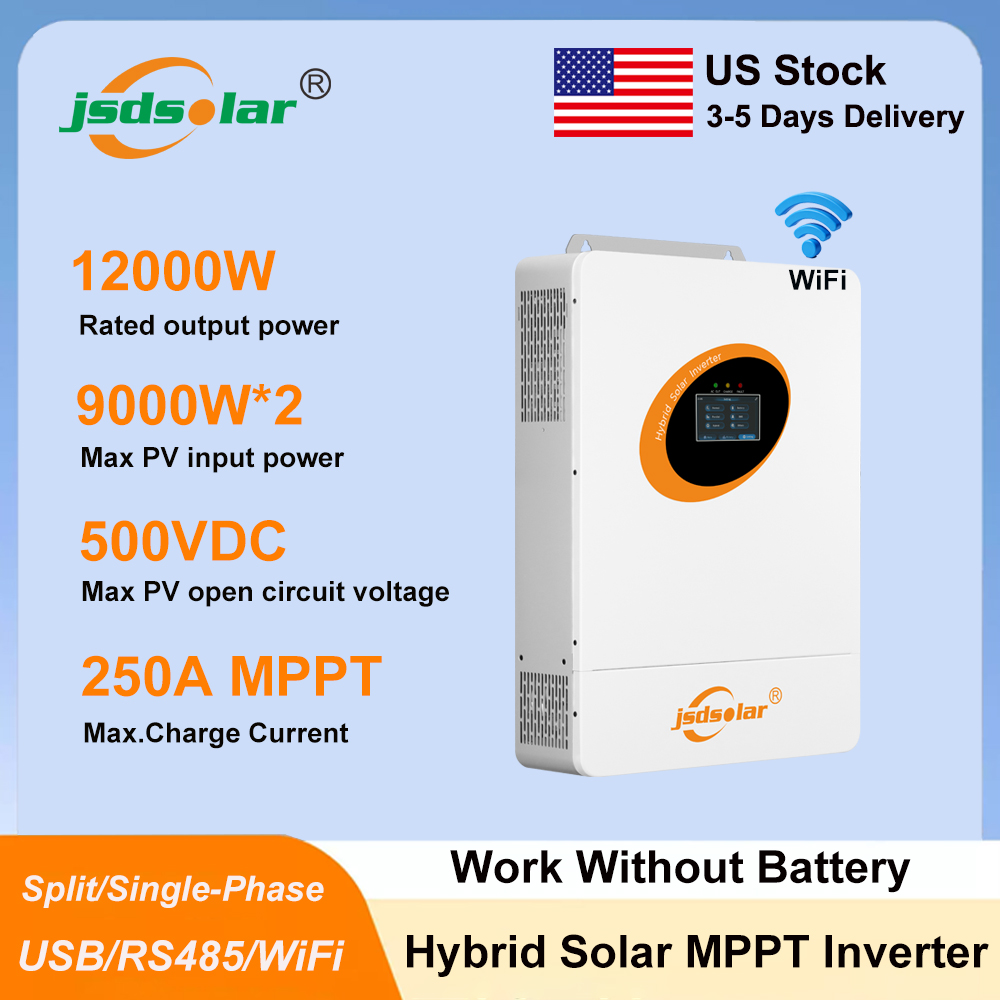 Jsdsolar 12KW 48V Hybrid Solar - Flexible Solar Panel review and price