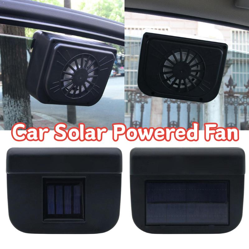 Car Solar Powered Fan USB Rech - Renewable Energy Fan review and price