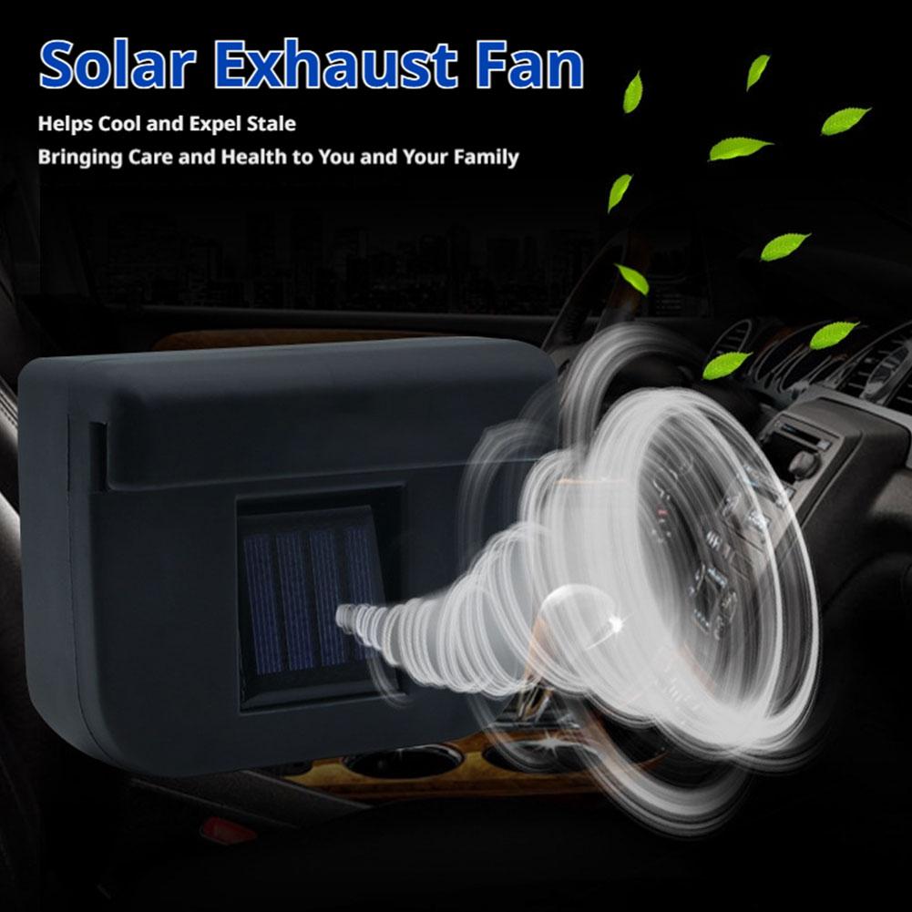 Car Solar Powered Fan USB Rech - Renewable Energy Fan review and price