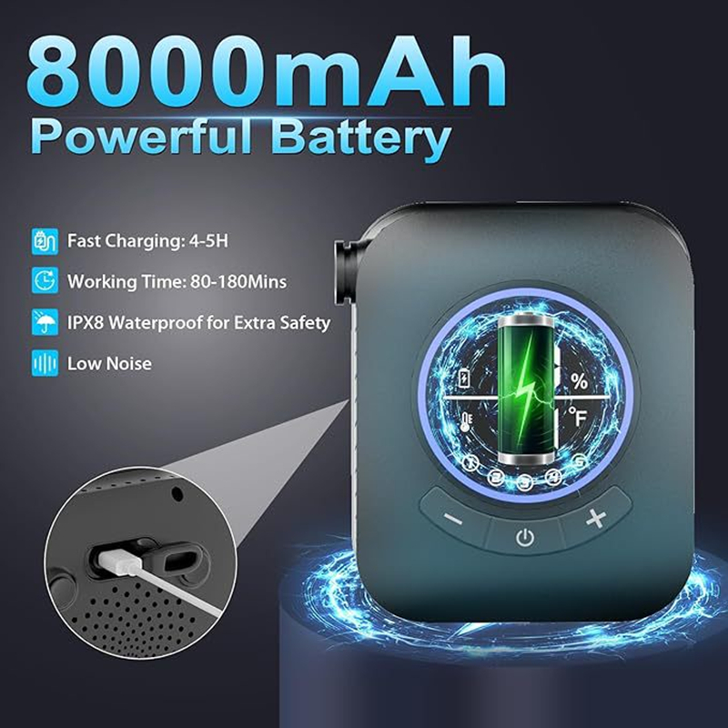 Camping Shower 3.6V 8000mAh IP - Renewable Energy Sources review and price