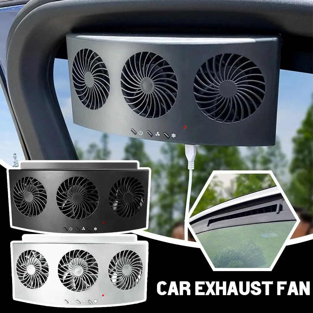 Car Exhaust Fan USB Rechargeab - Renewable Energy Fan review and price