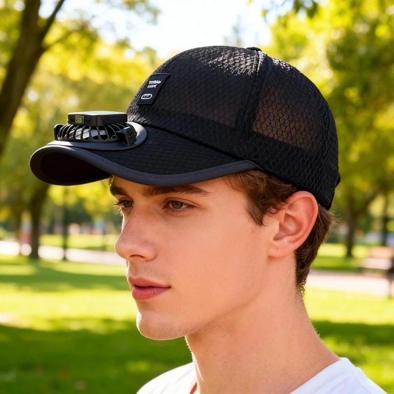 Breathable Sunhat with Solar F - Renewable Energy Fan review and price