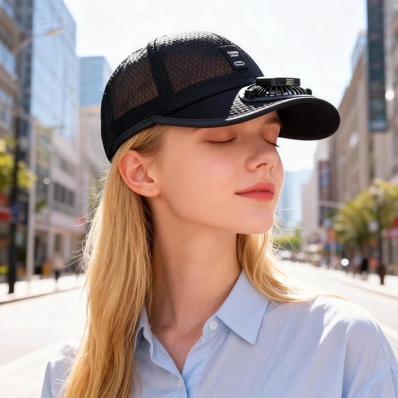 Breathable Sunhat with Solar F - Renewable Energy Fan review and price