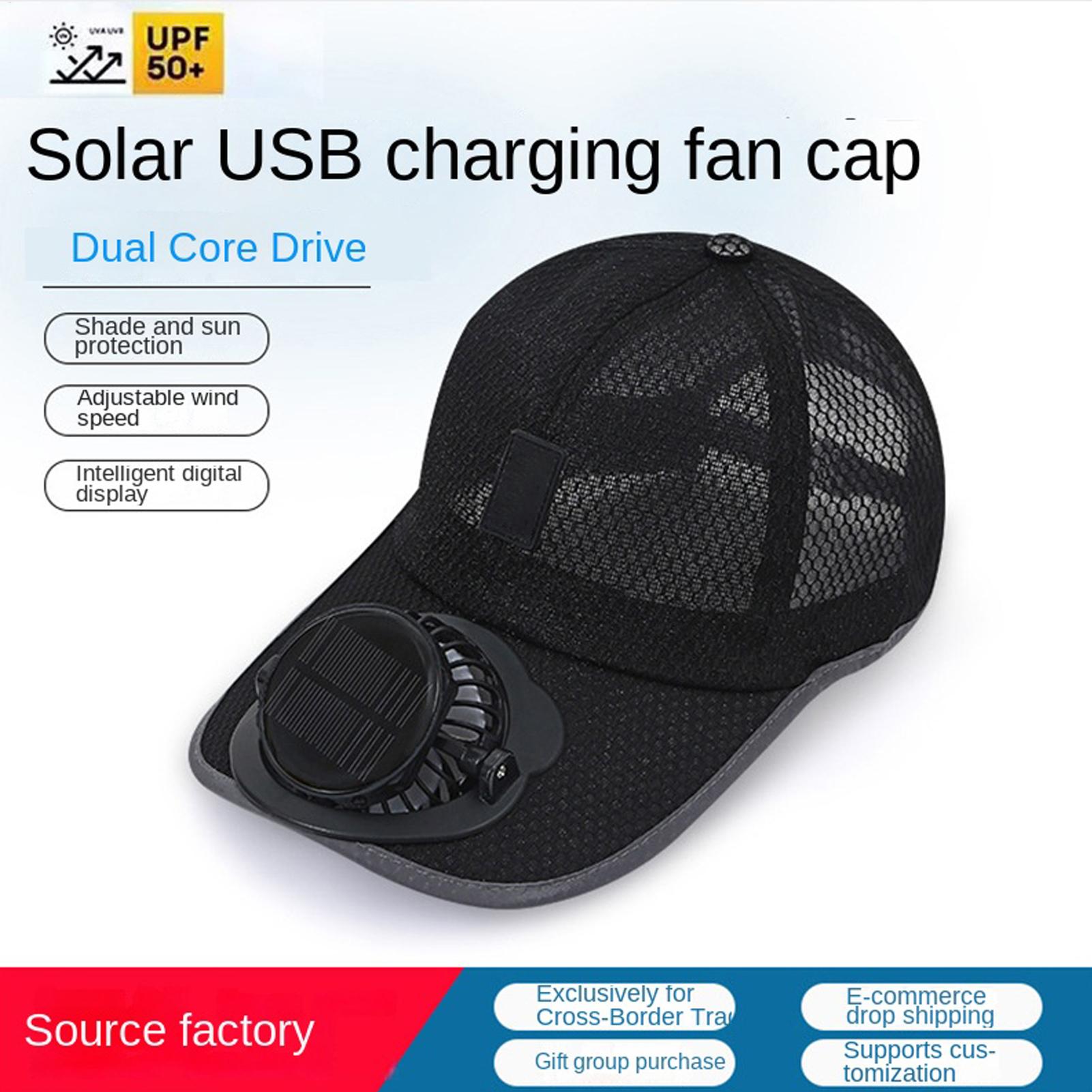 Solar Powered Caps with Fan Su - Renewable Energy Fan review and price