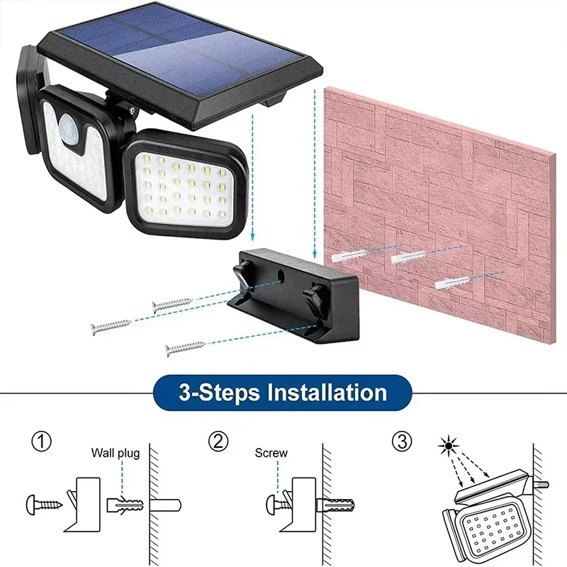 Led Solar Light Outdoor Motion - Waterproof Junction Box Solar review and price