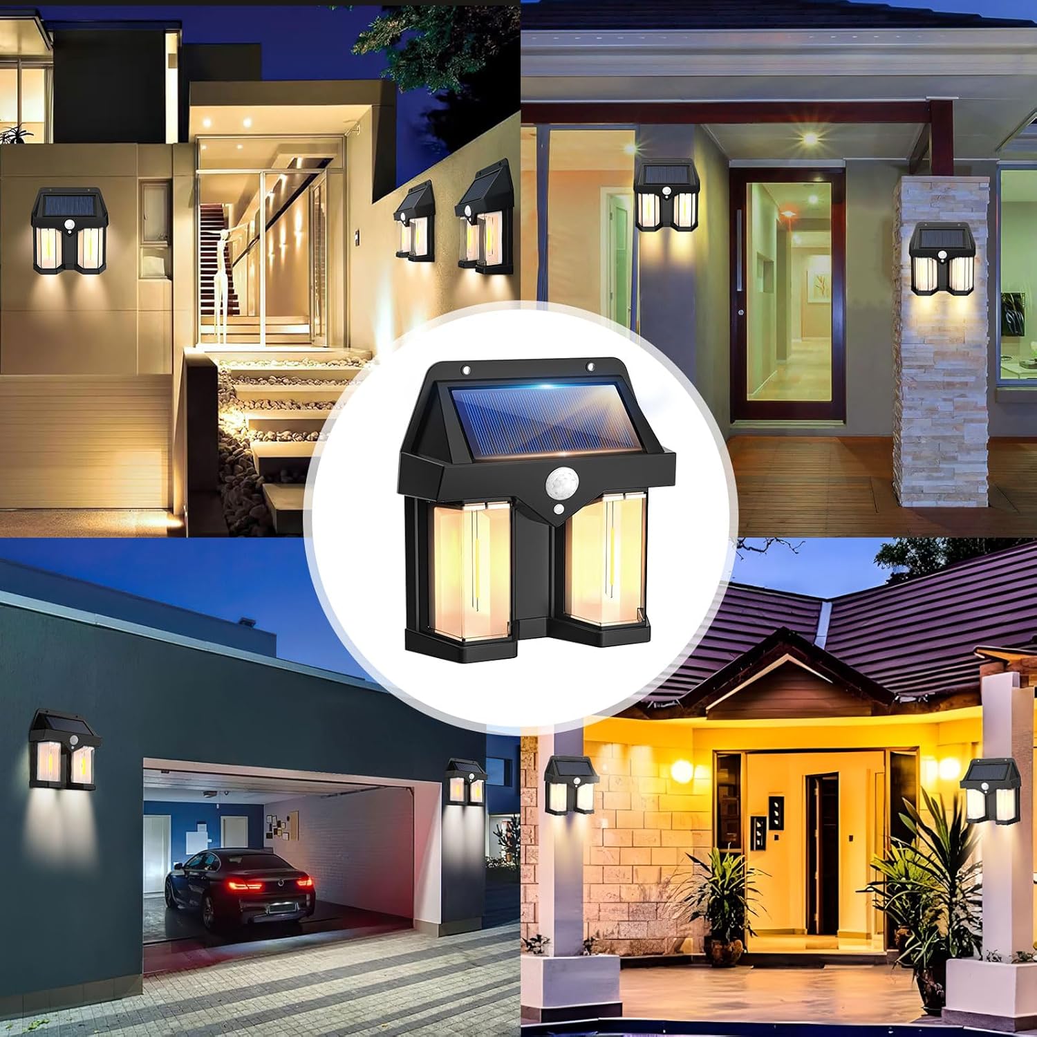 Solar Powered Wall Light Vinta - Waterproof Junction Box Solar review and price