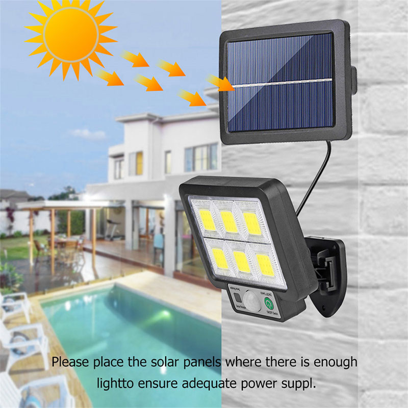 LED Solar Split Wall Lamp Moti - Waterproof Junction Box Solar review and price