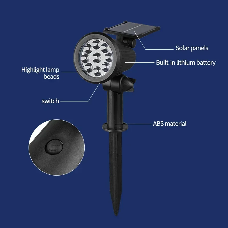 1/2/3/4Pcs Solar Powered 9LED  - Waterproof Junction Box Solar review and price