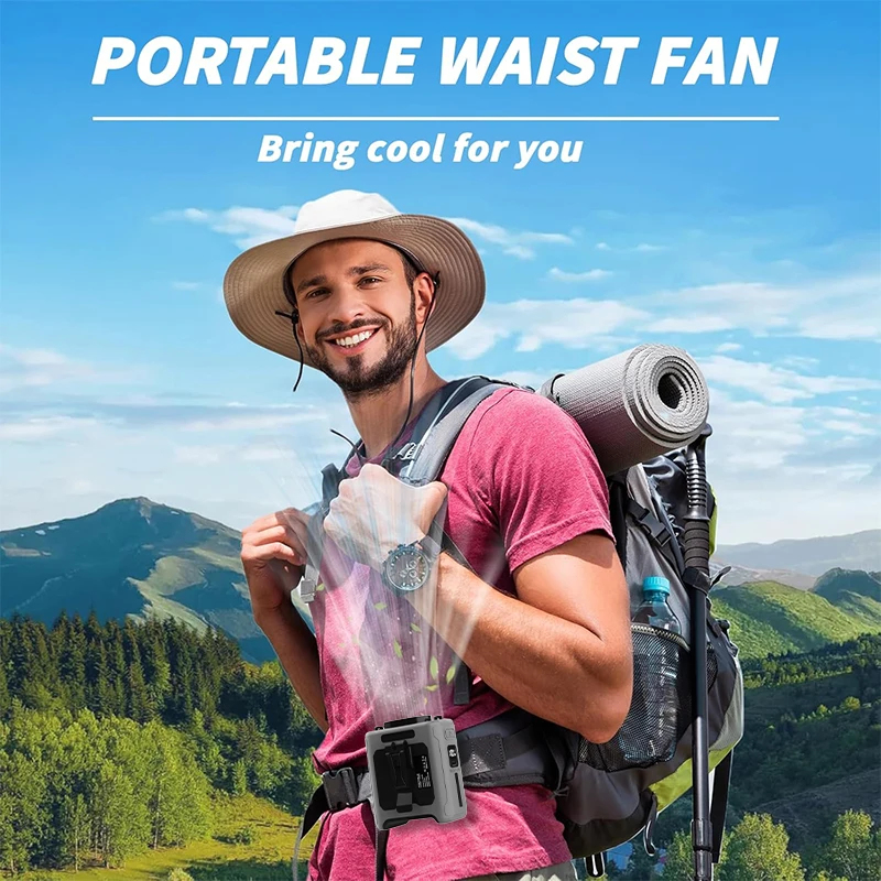 Waist Fan with Power Bank 5 Sp - Renewable Energy Sources review and price