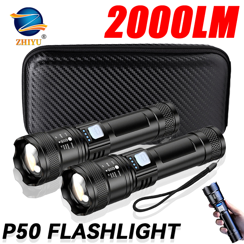Tactical LED Flashlight 2000LM - Renewable Energy Sources review and price
