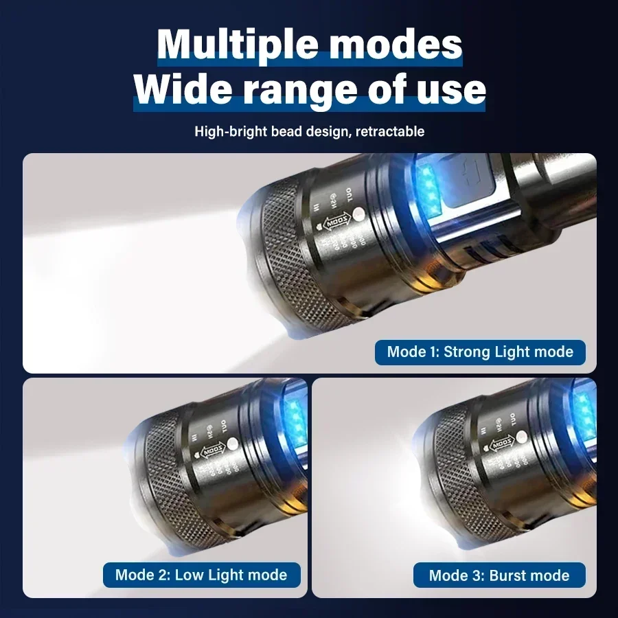 Tactical LED Flashlight 2000LM - Renewable Energy Sources review and price
