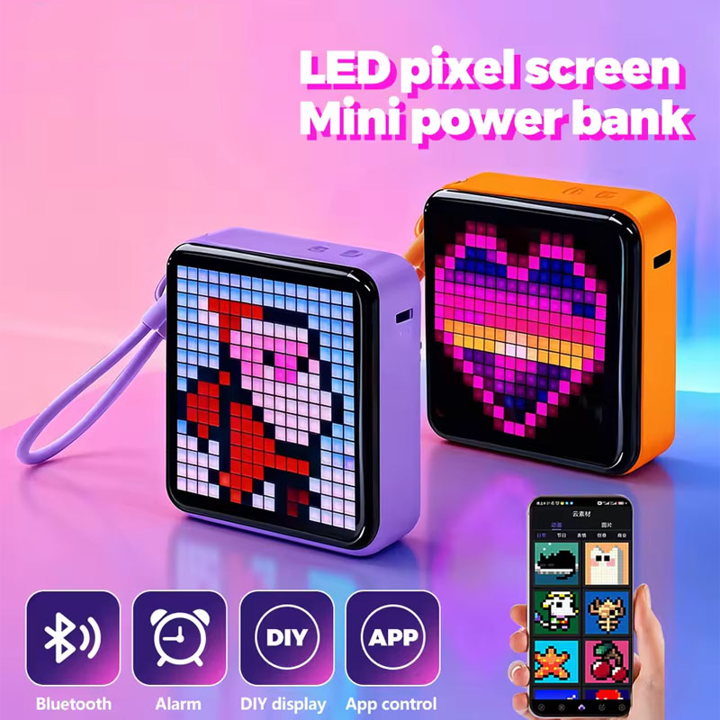 Custom DIY Pixel Pattern Porta - Renewable Energy Sources review and price