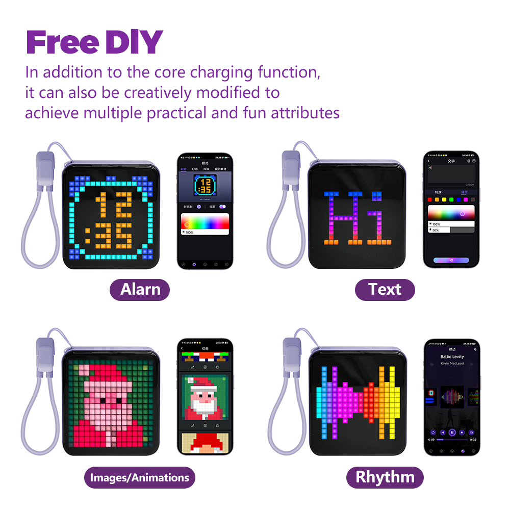 Custom DIY Pixel Pattern Porta - Renewable Energy Sources review and price